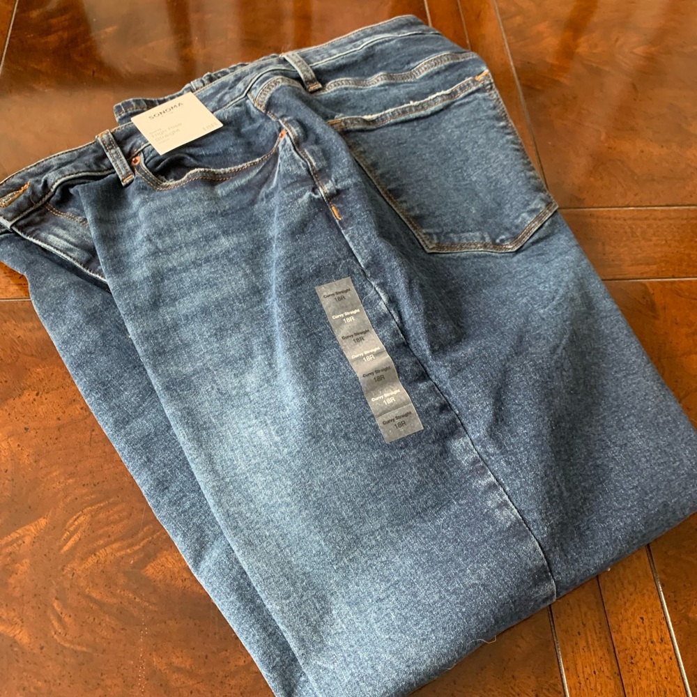 Women’s New Blue Jeans curvy